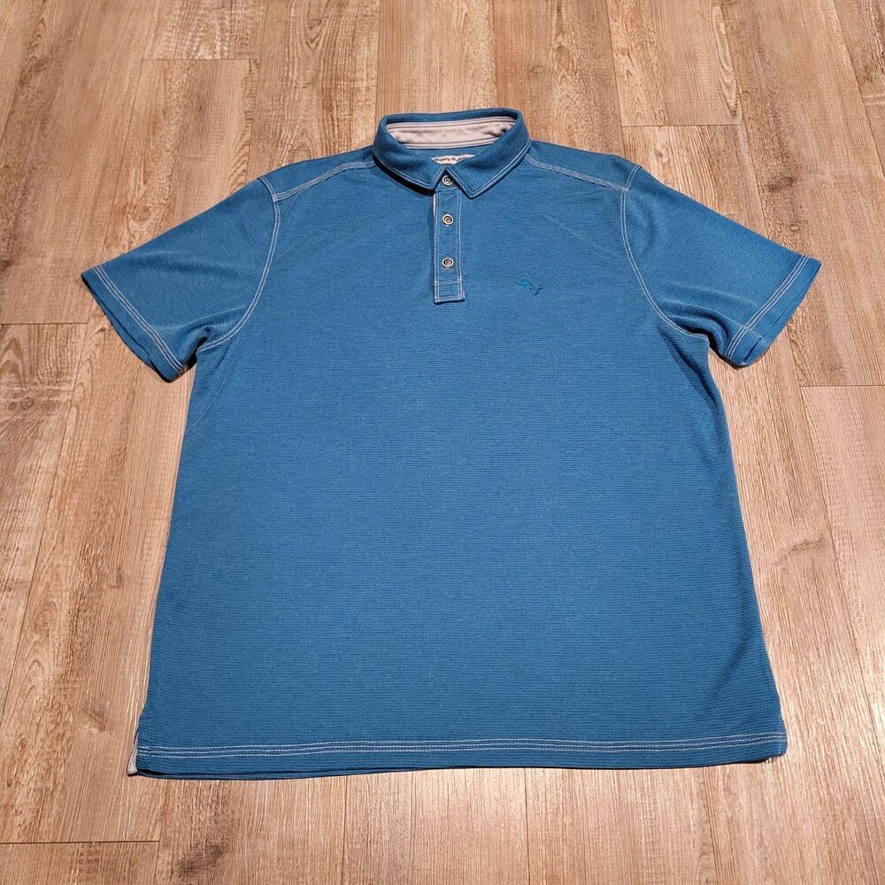 Tommy Bahama Classic Fit Light Weight Polo Shirt Men's Size Medium
